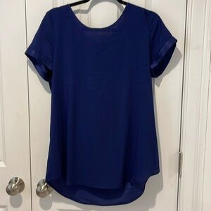 Express purple dress top
